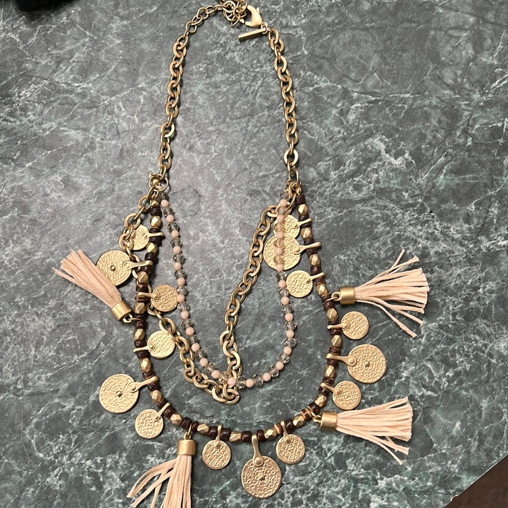 White House Black market statement necklace